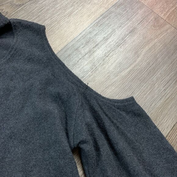 WHITE BIRCH Ladies' Small OVERSIZED KNIT TOP Gray - Picture 3 of 8